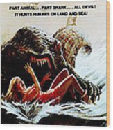 Monster, Aka The Toxic Horror, Poster Wood Print