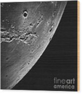 Moon, Apollo 16 Mission Wood Print