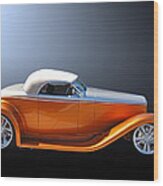 Muroc Roadster Wood Print