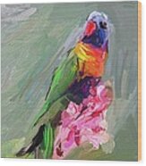 Parrot Wood Print