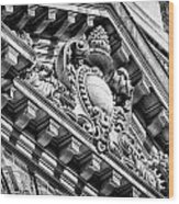 Philadelphia Building Detail 7 Wood Print