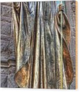 Pope John Paul The Great   -    Bronze Statue Wood Print