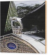 Quail Radiator Cap- Ford Wood Print