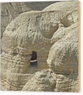 Qumran Cave Of The First Dead Sea Scrolls Wood Print