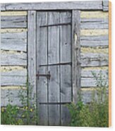 Rustic Door Wood Print