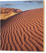 Sand Dunes Coral Pink Sand Dunes State Wood Print