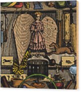 Science In The Nursery, Frontispiece Wood Print