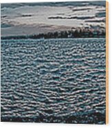 Skaneateles Lake Sunset Wood Print