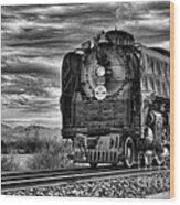 Steam Train No 844 - Iv Wood Print