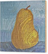 Swirling Pear Wood Print