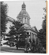 Tallahassee Florida - State Capitol Building - C 1929 Wood Print