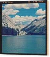 Tenaya Lake In Yosemite Wood Print