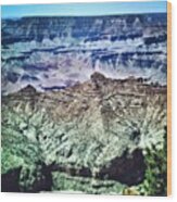 The Beauty Of The Grand Canyon.... All Wood Print