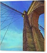 The Brooklyn Bridge Wood Print