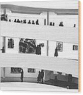 The Guggenheim Museum In New York City Wood Print