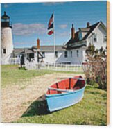 The Pemaquid Lighthouse Park Wood Print