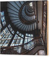 The Rookery Stairs Wood Print
