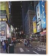 Times Square 189 Wood Print