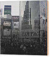 Tokyo Intersection 1 Wood Print