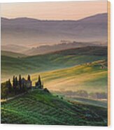 Tuscany Wood Print