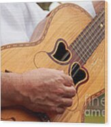 Typical Azores Guitar Wood Print