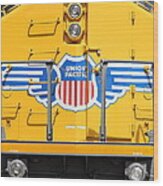 Union Pacific Locomotive Train - 5d18645 Wood Print