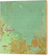 Untitled Abstract - Celadon Wood Print