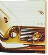 Vehicles - Beautiful Classic Car #white Wood Print