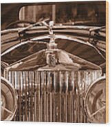 Vintage Rolls Royce 3 Wood Print