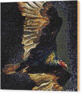 Vulture In Van Gogh.s Dream Returns . 40d8879 Wood Print