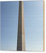 Washington Monument Wood Print