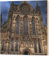 York Minster Cathdral South Transept Wood Print