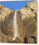 Yosemite Bridal Veil Falls Wood Print