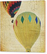 Your Balloon Ride Wood Print