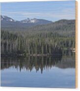 Chambers Lake Hwy 14 Co #1 Wood Print