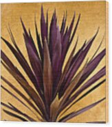 Purple Giant Dracaena Santa Fe Wood Print