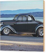 1936 Ford Five-window Coupe Wood Print