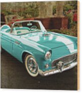 1956 Ford Thunderbird 5510.04 Wood Print