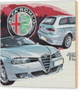 Alfa Romeo 156 Sw #1 Wood Print