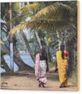 Backwaters Kerala - India #1 Wood Print