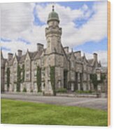 Balmoral Castle In The Highlands Of Scotland Wood Print