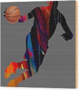 Basketball Collection #1 Wood Print