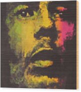 Bob Marley #1 Wood Print