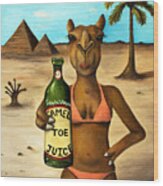 Camel Toe Juice #1 Wood Print