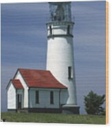 Cape Blanco Lighthouse #1 Wood Print