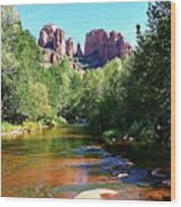 Cathedral Rock - Sedona, Arizona #1 Wood Print