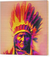 Chief Geronimo 20151228 #1 Wood Print