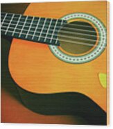 Classic Guitar  #1 Wood Print