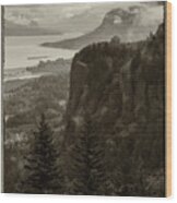 Columbia River Gorge #2 Wood Print