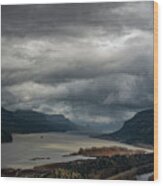 Columbia River Gorge #1 Wood Print